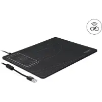 DeLOCK USB Mouse Pad with Wireless Charging function