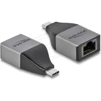 DeLOCK USB Type-C Adapter to Gigabit LAN 10/100/1000 Mbps – compact design
