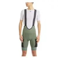 LeBram Off-Road Cargo korte fietsbroek, kaki-groen