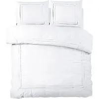 Sleeptime dekbedovertrek Tailored Wit - Microvezel