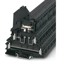 Phoenix 3007204 Zekering-serieklem 8.2 mm Schroeven Zwart 50 stuk(s)
