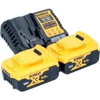 DeWalt DCN 930 P2 accu-spijkermachine 18 V 50 - 90 mm borstelloos + 2x accu 5,0 Ah + oplader