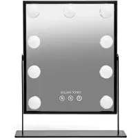 Gillian Jones Makeup Artist 9 Led-black Make-upspiegel
