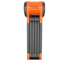 Kryptonite Evolution 790 Vouwslot – ART-2 slot – Vouwslot (elektrische) fiets – 90 cm lang - Zwart/Oranje