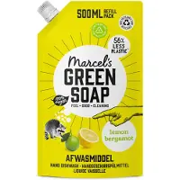 Marcel's Green Soap Afwasmiddel Lemon & Bergamot Navulling 500 Ml