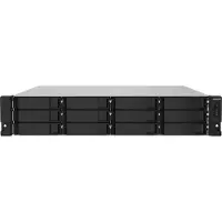 Qnap Systems TS-1232PXU-RP-4G NAS 12-Bay [0/12 HDD/SSD, 2x 2,5 GbE, 2x 10 GbE SFP+, 1x PCIe slot, 4x USB, 4GB RAM].