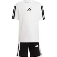 Adidas Trainingspak 'Essentials' zwart / wit