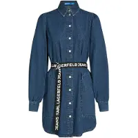 Karl lagerfeld JEANS Blousejurk blauw denim