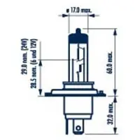 Narva 48677 Gloeilamp, verstraler