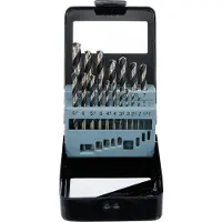 BGS Diy - HSS - Boor set - Metaal boren set - 1mm - 10mm - 19 delig - BGS2010