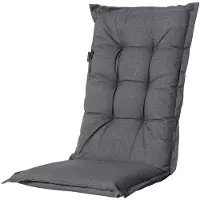 Madison Tuinstoelkussen Outdoor Manchester Grey Hoge Rug (123 x 50 cm)