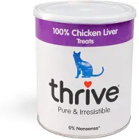 Thrive 135g ! Gevriesdroogde kippenlever kattensnacks in de Maxi Tube