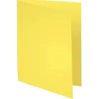 Exacompta 5x FOREVER 220-Pak van 100 dossiermappen 220g/m2 24x32cm voor A4. - Geel - 410005E