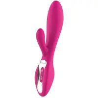 Toyz4Lovers Pink Elys Concave - Vibrator - Tarzan/rabbit - Oplaadbaar - Roze