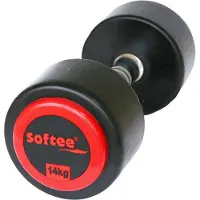 Softee Pro-sport 14kg Dumbbell Zwart 14 kg