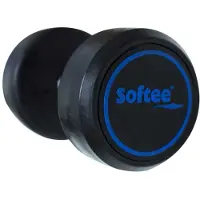 Softee Modern 18kg Dumbbell Zwart 18 kg