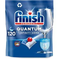 Finish Quantum Infinity Shine Vaatwastabletten - 120 Capsules