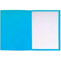 Exacompta 5x Pak van 25 pleidooimappen Voor/tegen versterkt karton 25x32cm - Turkoois - 220102E
