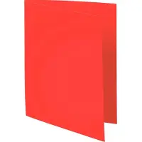 Exacompta 5x FOREVER 170 - Pak van 100 dossiermappen 170g/m2- 24x32cm voor A4. - Rood - 420012E