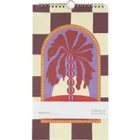 A-Journal Fabrique - Verjaardagskalender - Spiraalgebonden - Palmboom