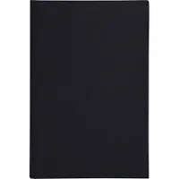 Exacompta Register 35x22,5cm - geruit 5x5 - genummerd - 200 blad - Zwarte canvas - 7529D