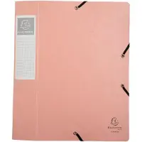 Exacompta Aquarel Archiefdoos 16460E A4 Gewafeld karton Elastiek 24,5 (B) x 0,3 (D) x 32,5 (H) cm Kleurenassortiment 60 mm 10 Stuks