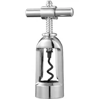 Dorre Kore kurkentrekker 13 cm Zilver