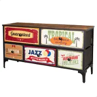 Max Home Vintage-retro Ladekast 5 Lades