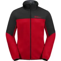 Jack Wolfskin - Feldberg Hoody - Softshelljack S, rood