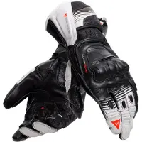 Dainese Fiero Metal Zwart Lava Rood Wit Handschoenen Maat XL