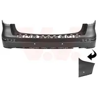 VAN WEZEL 3069545 Achterbumper