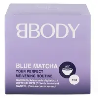 BBODY Blue Matcha | 40g | Butterfly Pea, Baobab & Kaneel | Ondersteunt spijsvertering | Natuurlijk zoet | Cafeïnevrij 40 g Thee