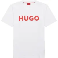 HUGO Shirt 'Dulivio' rood / wit