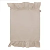 Walra Servet Set Lovely Linen Ruffles - 4x 40x40 - 50% Katoen (BCI) / 50% Linnen - Naturel