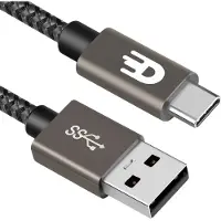 Drivv. Drivv USB naar USB C Kabel - Snellader - USB C naar USB A Oplaadkabel - 3 meter