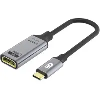 Drivv. USB C naar HDMI Adapter - Ondersteunt 8K 60Hz - Type C naar HDMI - Thunderbolt 3 - Grijs