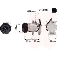 VAN WEZEL 1800K682 Aircopomp