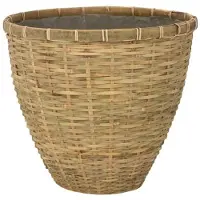 Pottery Pots - Plantenbak - (S) Diego S - Ø29cm x H25cm - Indoor en Outdoor - Bamboo
