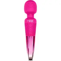 Global Novelties Vibrator Love Toy Nixie RechargeabMassager, Pink Ombre Metallic Roze
