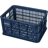Basil Fietskrat S - Small - 17.5 Liter - Blauw