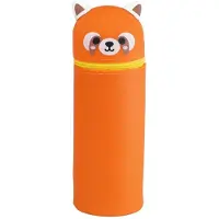 Puckator Adoramals Rode Panda Siliconen Staand Potloodetui