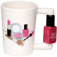 Puckator Nagellak - Gevormd Handvat Keramiek Mok