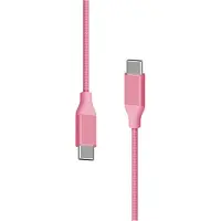 XLayer 217089 1 x USB C male naar 1 x USB C male oplaadkabel 1.5m Roze