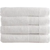 PHLOX Handdoeken set 70x140 cm 4 stuks 600 g/m2 zacht katoen supreme