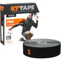 KT Tape Jumbo pro roll 38 meter zwart uncut