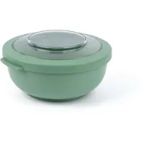 Amuse Tylla Sage Life Bowl -700ml - Lunchbox - Perfect Afsluitbare Verhouddoos - Saladebox voor onderweg - Groen