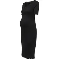 ONLY Maternity Jurk 'OLMxena' zwart
