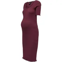 ONLY Maternity Jurk 'OLMXena' merlot