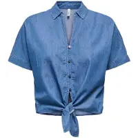 ONLY Blouse 'ONLNova' blauw denim