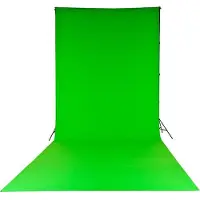Lastolite Chromakey Curtain/Muslin Green 3 x 7m